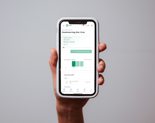 RMS — Restaurant shift mgmt — 1-week sprint